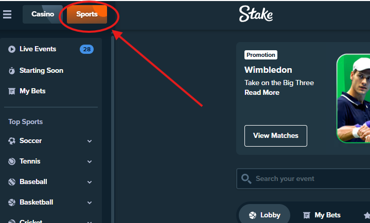 Stakeoriginals.tr help centre sportsbook image 3