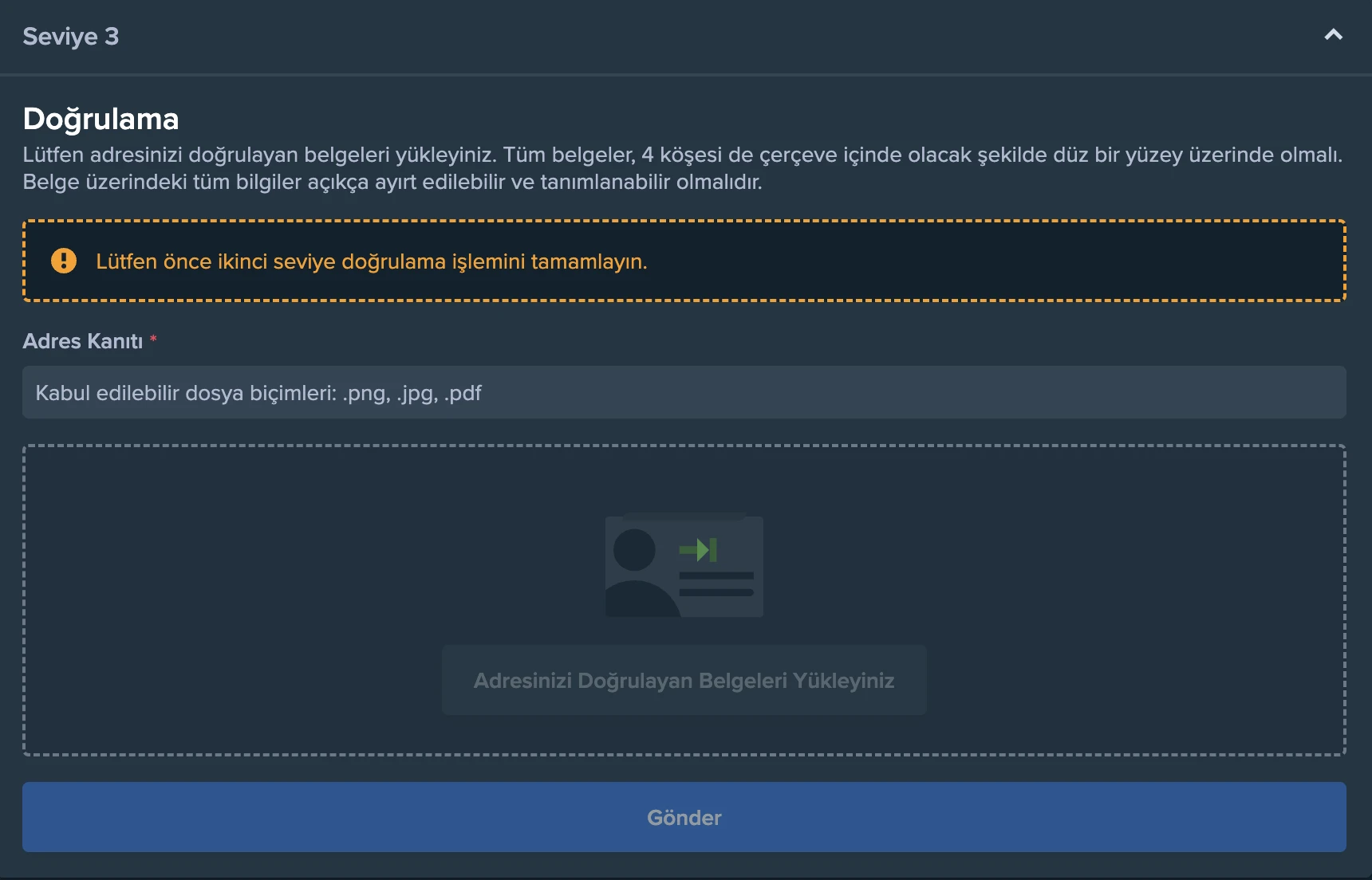 Stakeoriginals.tr KYC image 4