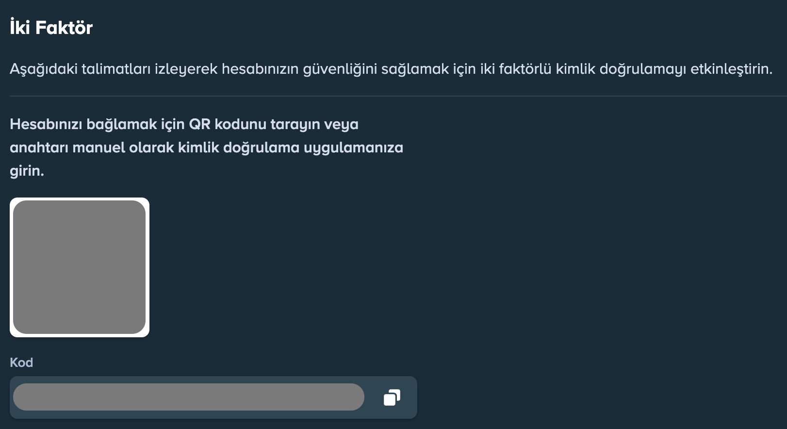 Stake.tr account security image 3