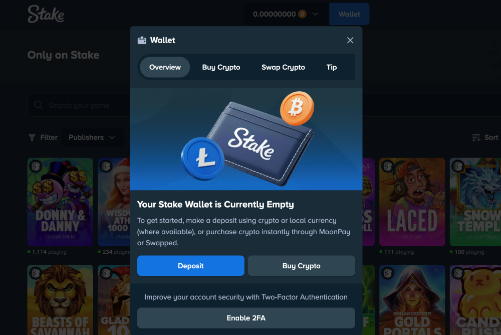 payment methods stake image